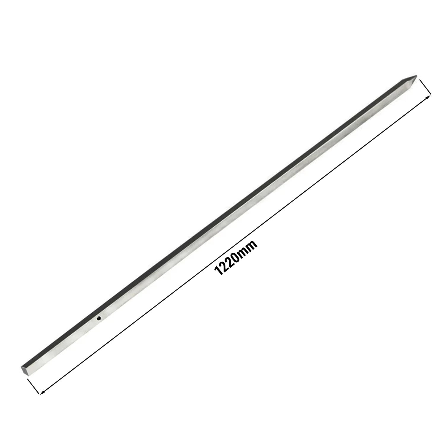 6 Radian top motor rotary quarry skewer