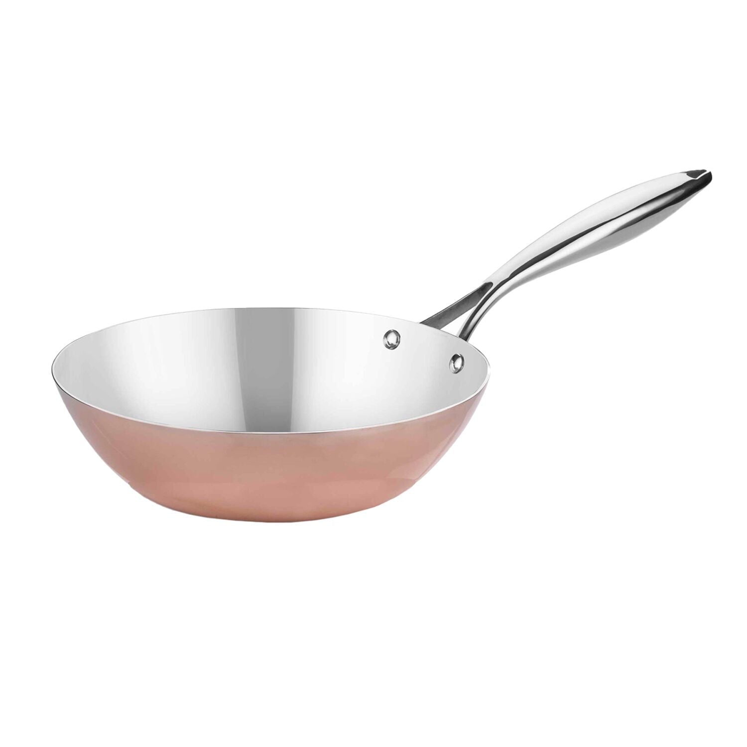 Copper Wok Pan - Ø 26 cm