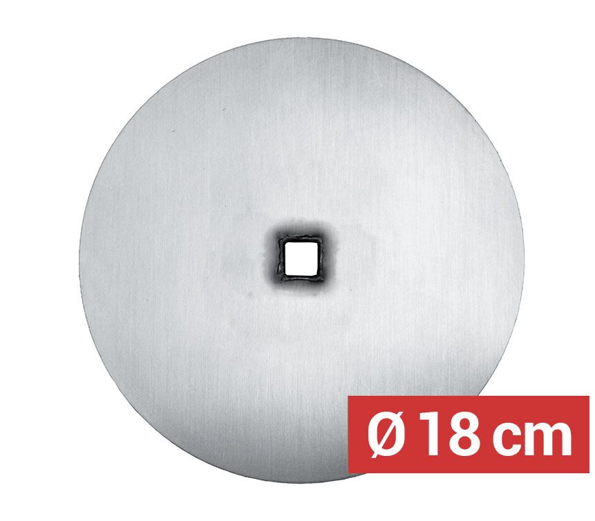 Meat sheet - profile - Ø 18 cm