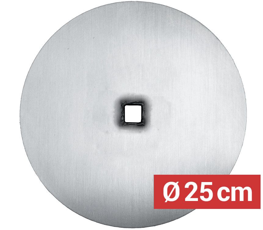 Meat sheet - profile - Ø 25 cm