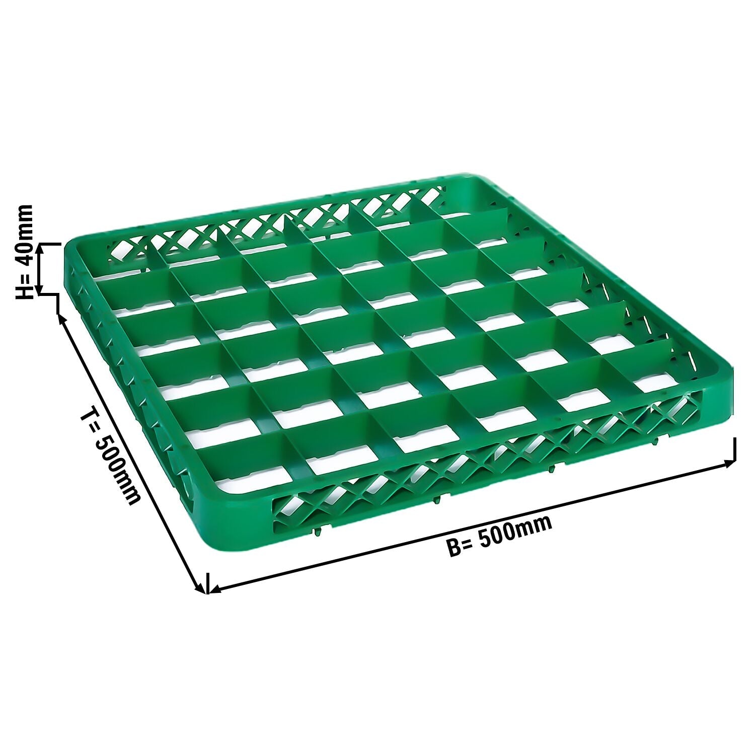 36 compartment basket amplifier - Green - (6) - Tribeca
