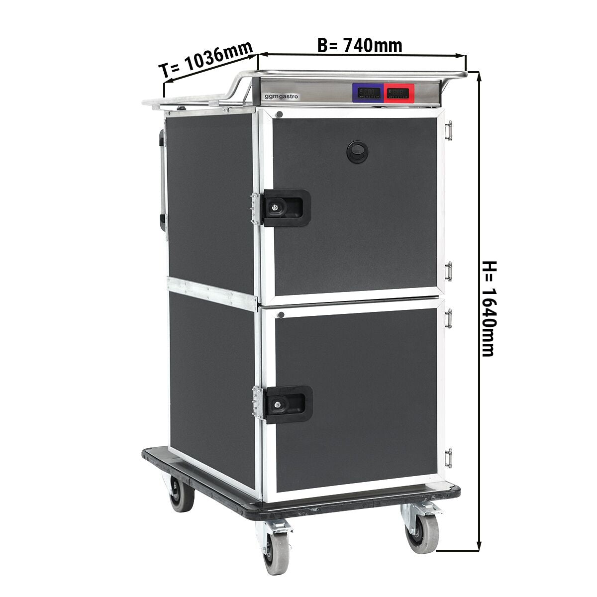 BANKET CAR - Hot & Cold 2x 6x GN 2/1