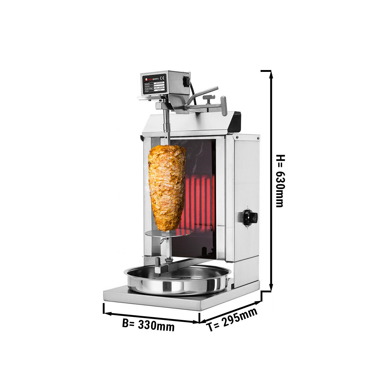 Electric Doner Quarry - 1 Eyed - Max. 5 kg - including wings