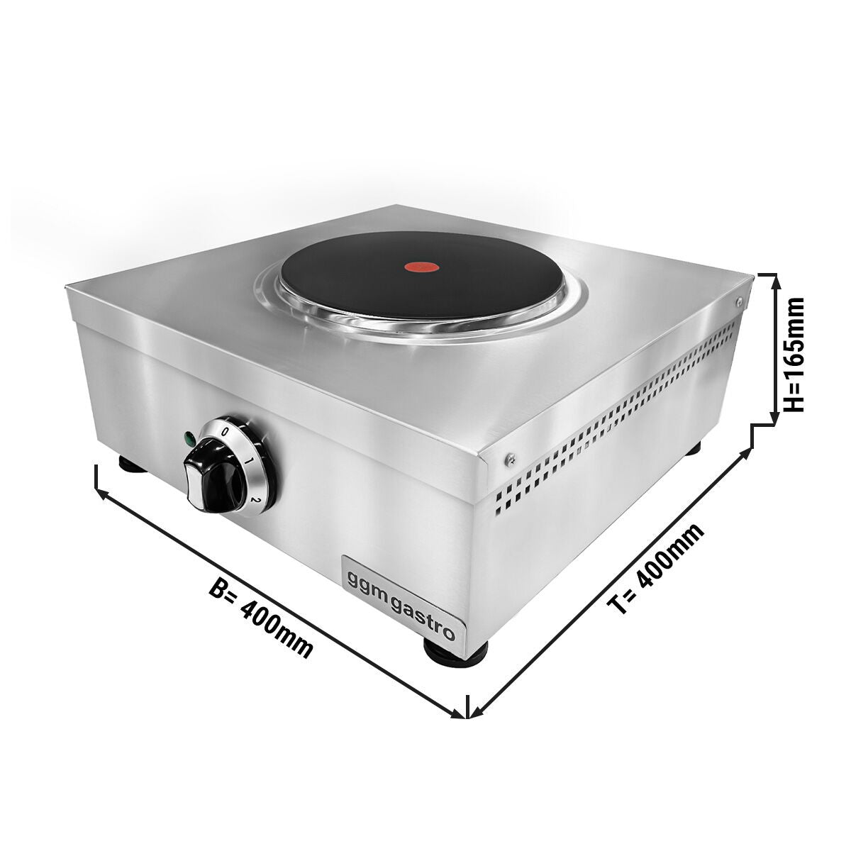 Set -top electric January - 2.6 kW - 1 plate