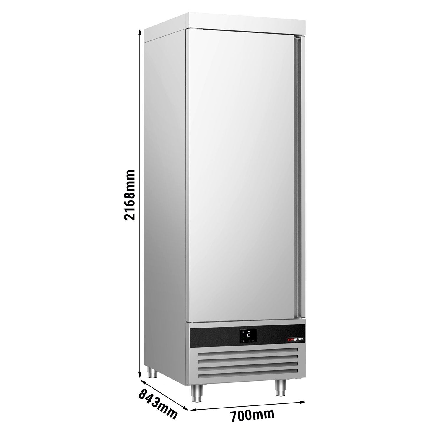 Refrigerator Premium - GN 2/1 - 700 liters - 1 door