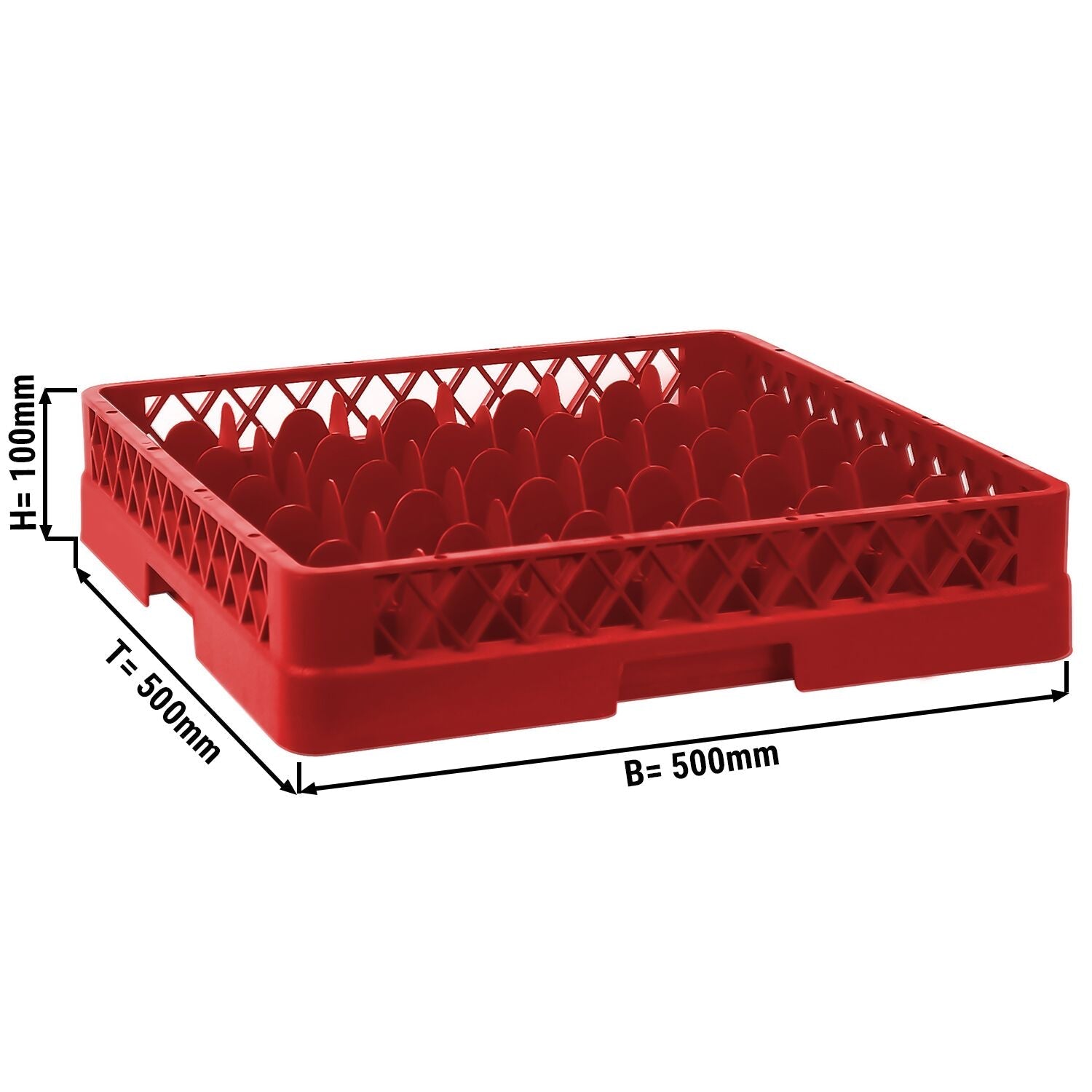 49 Part Basket (Basket) - Red - (6) - Tribeca