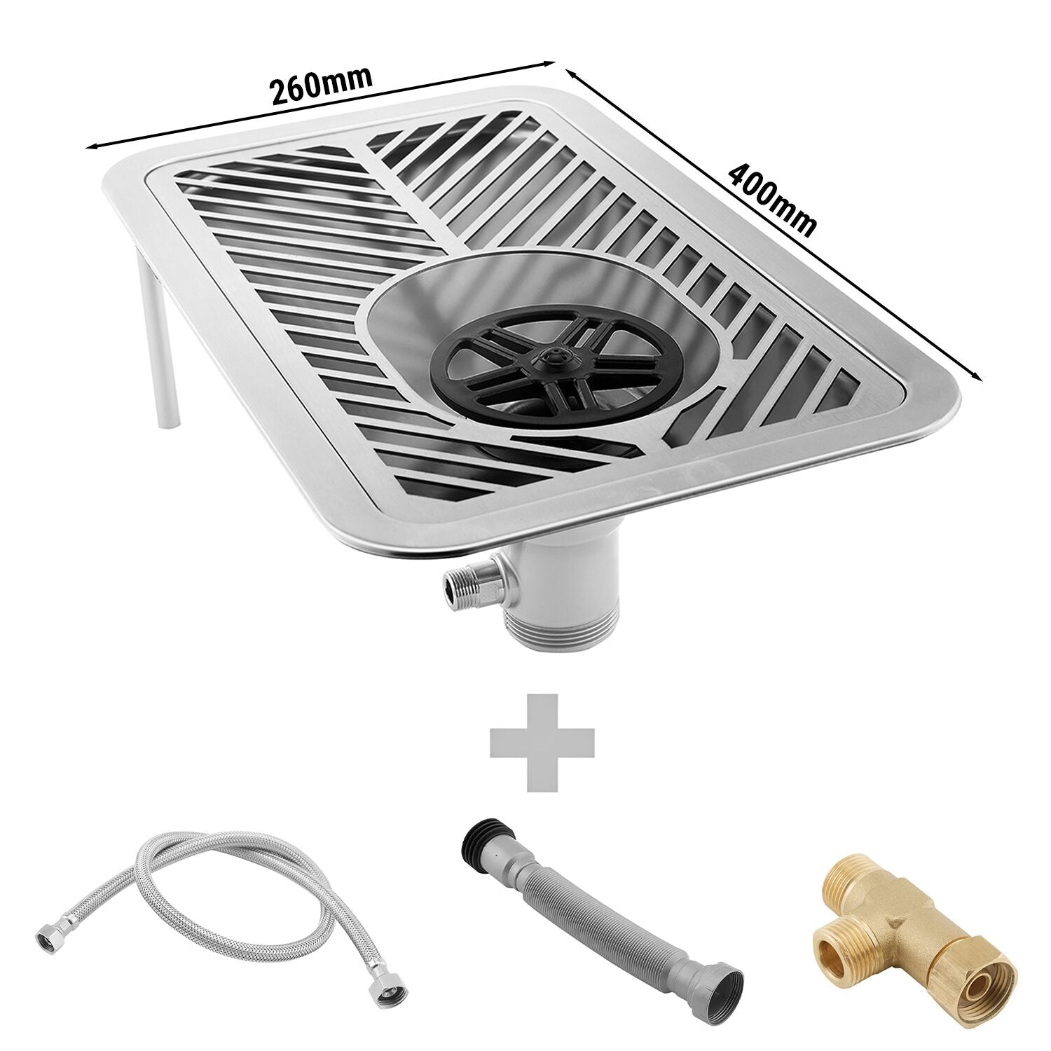 Cup shower - drip tray - G3/8 "