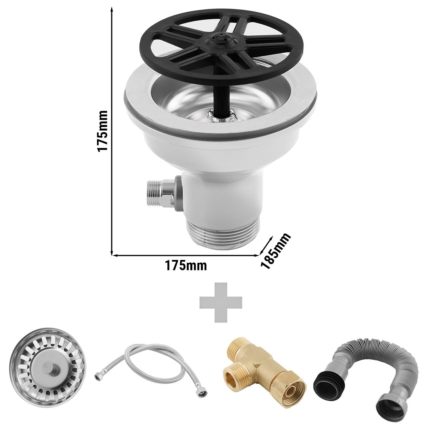 Cup shower for overflowing sink - G3/8 "