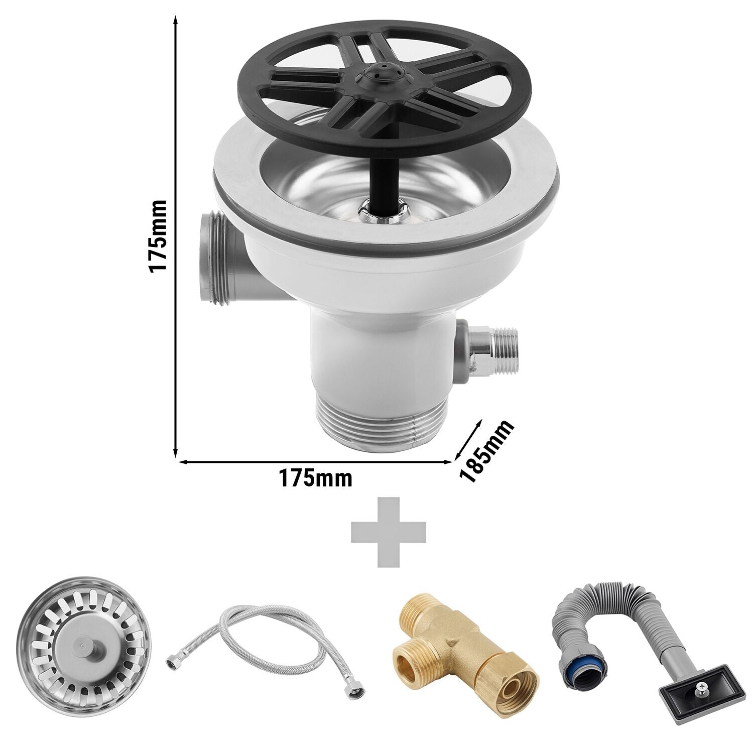 Cup Shower for Overflow Sink - G3/8 "