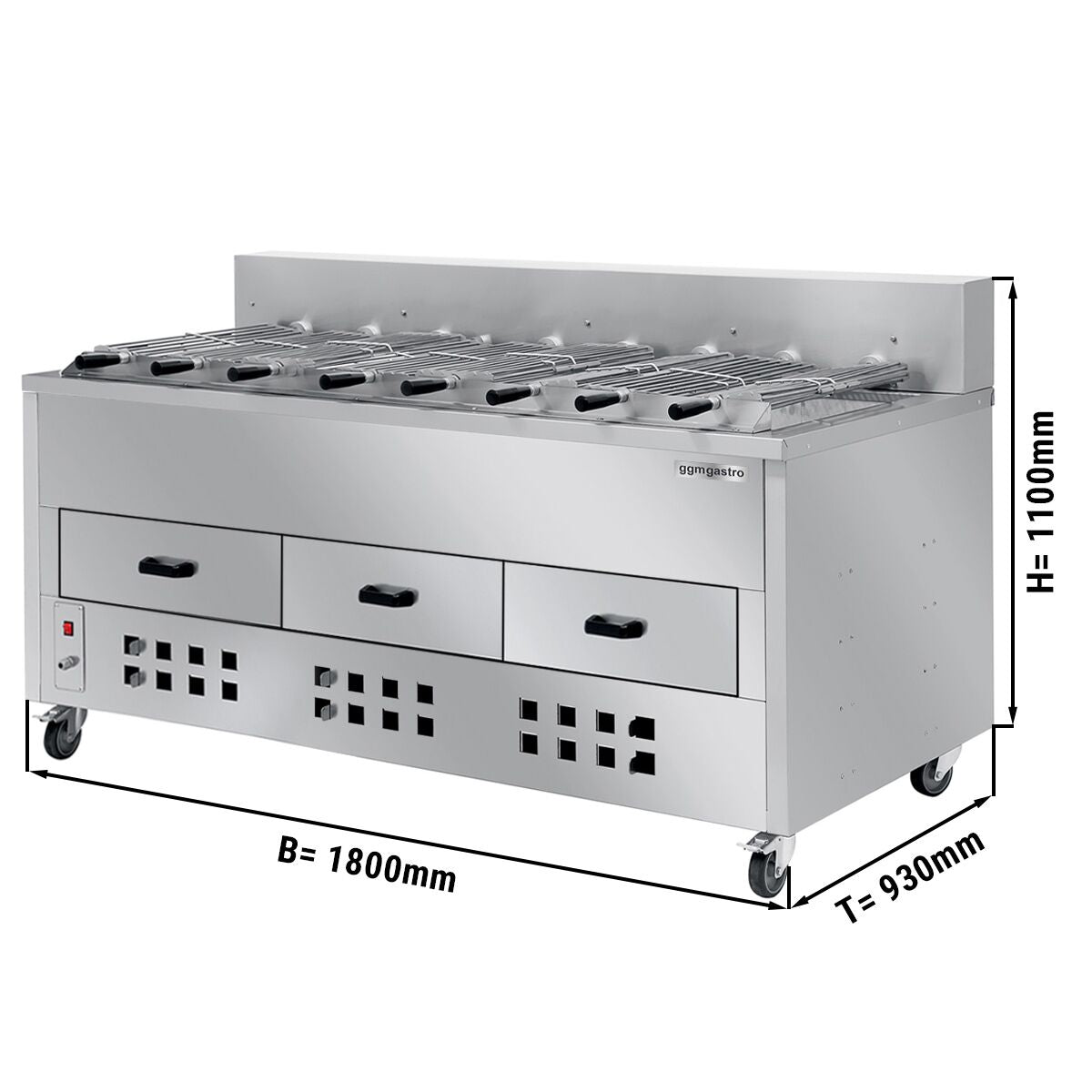 Coal Grill / Chick Rosto - 1800mm - 8 Şişli