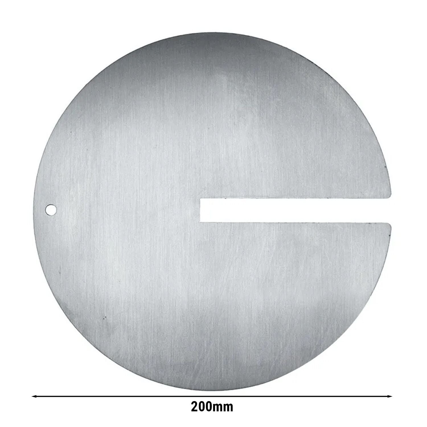 Meat sheet - slot - Ø 25 cm