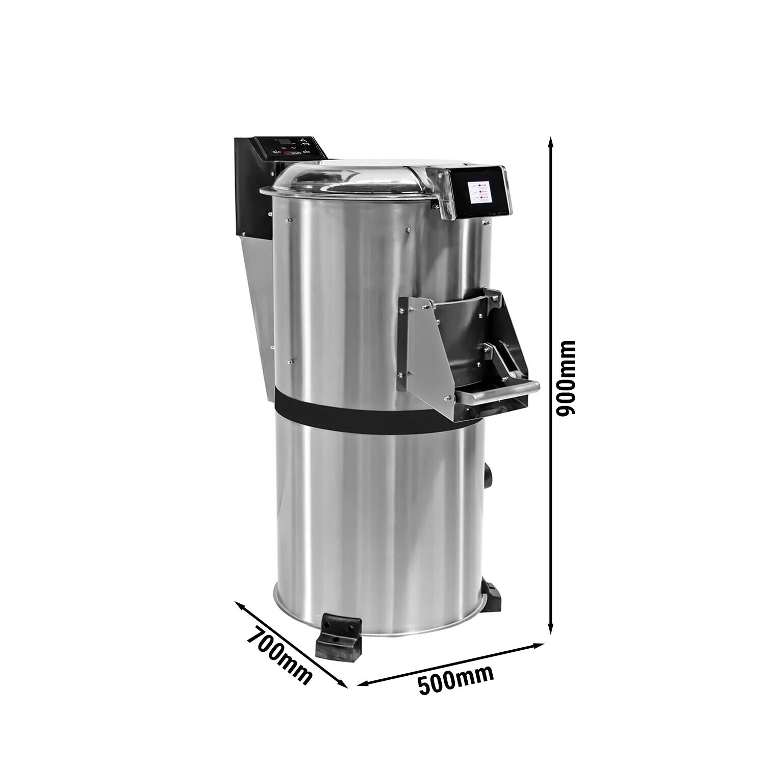 Electric Potato Peel - 200 kg/Sa - 550 watt - 380 volts - 900rpm