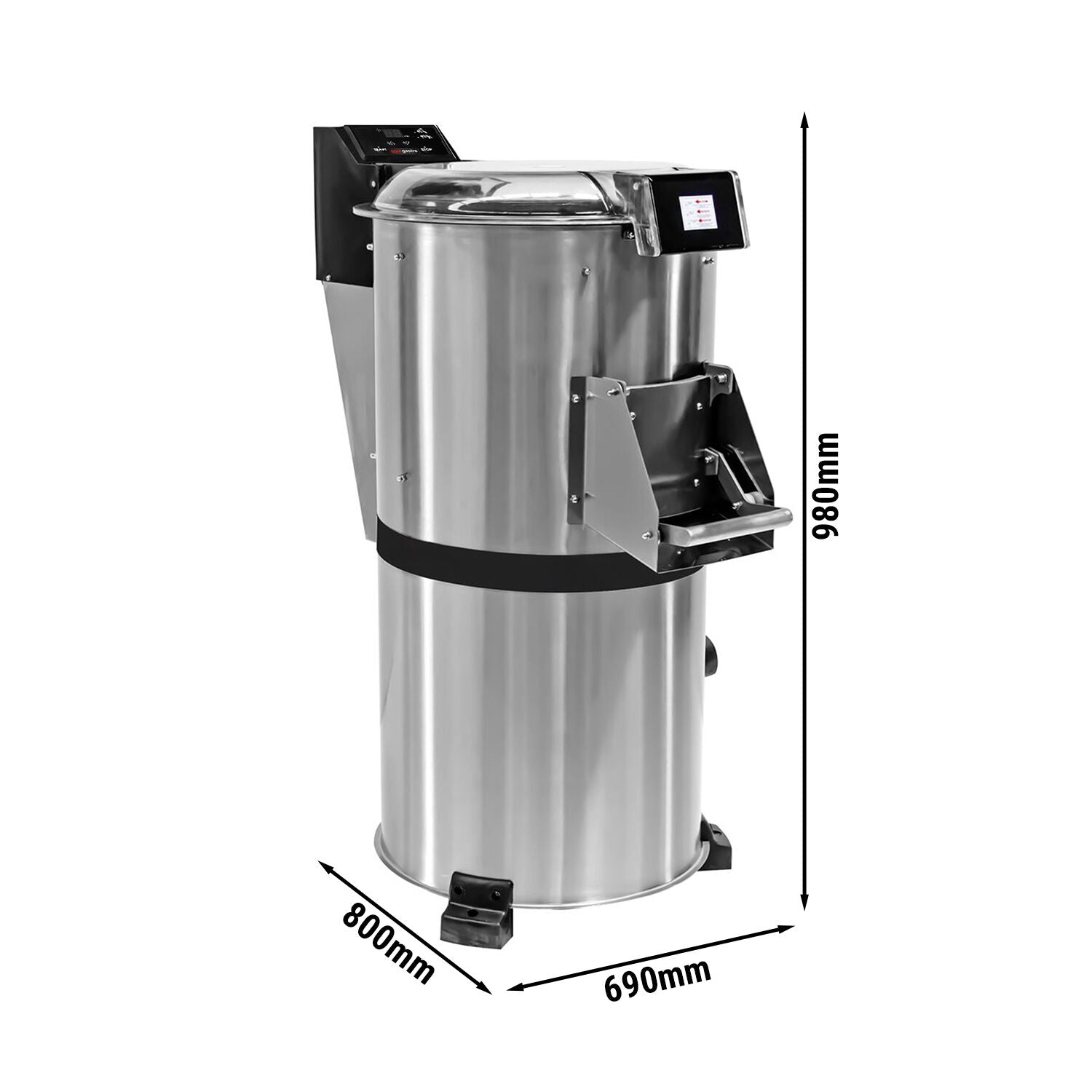 Electrite Potato Peel - 400 kg/sa - 750 watt - 380 volt - 900 rpm