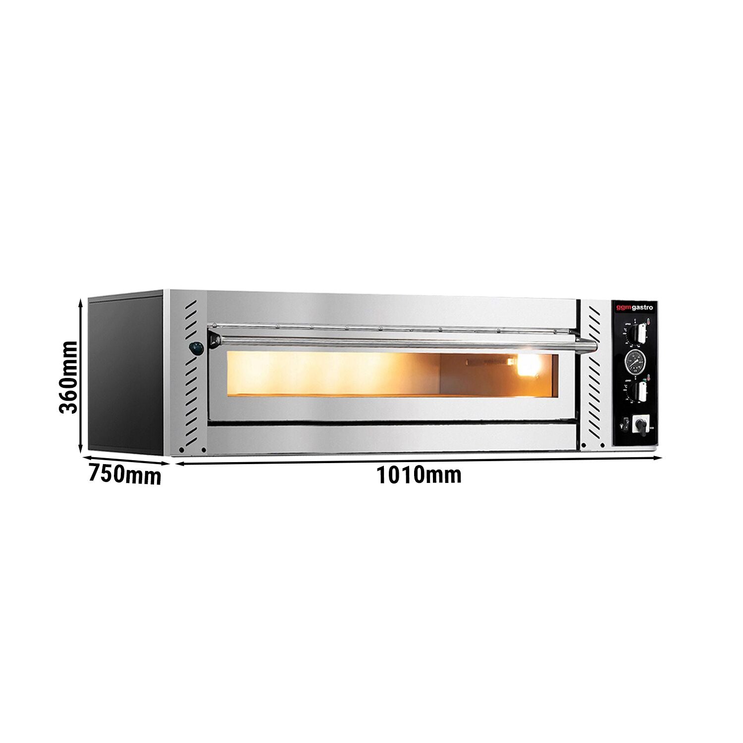 Electric Pizza Oven 4x 30 cm - Manuel