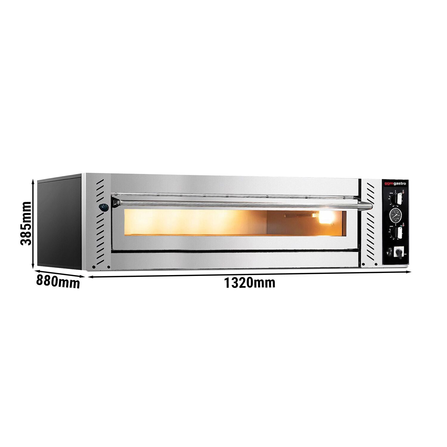 Electric Pizza Oven 6x 30 cm (Wide) - Manuel