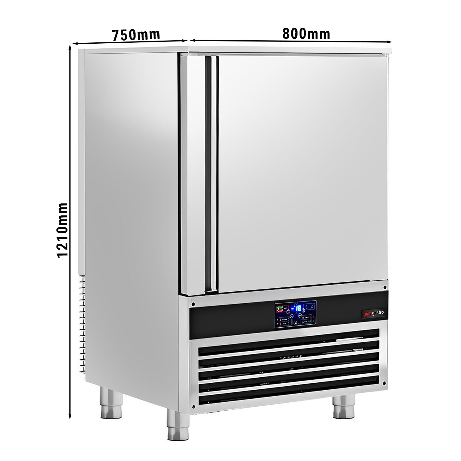 Shock Freezer - 7x GN 1/1 or EN 400 x 600 mm