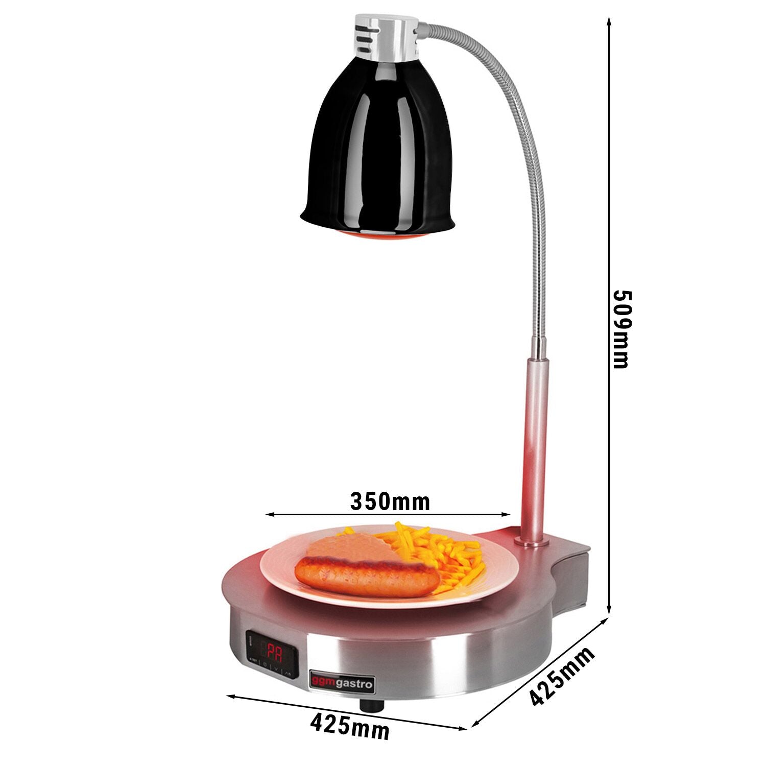 Food heater - 1 lamp