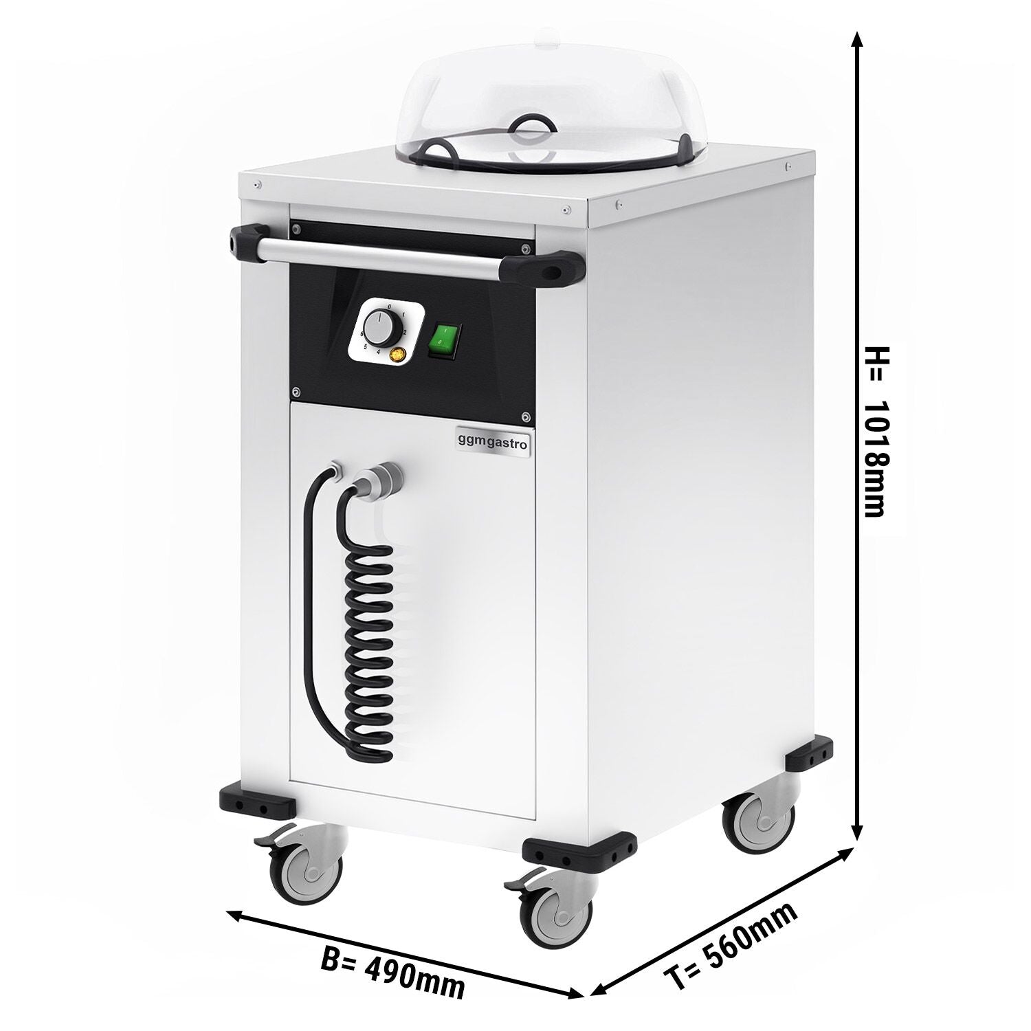 Plate heater -wheel - max. 50 plates