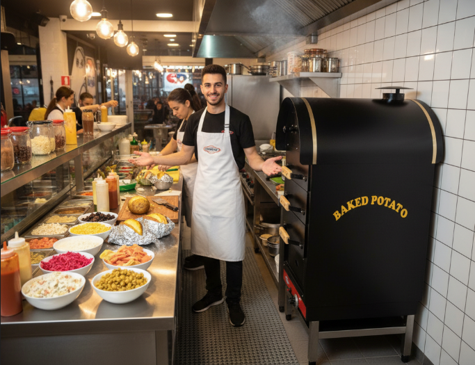 Empero Potato Baking Ovens - Deck - Gas