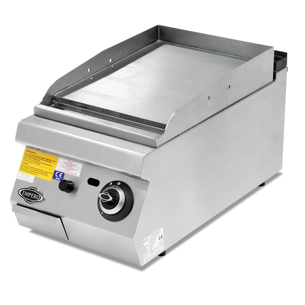 Gas Grilled Flat Pleyt - 400 mm - 900 Series - EMPERO
