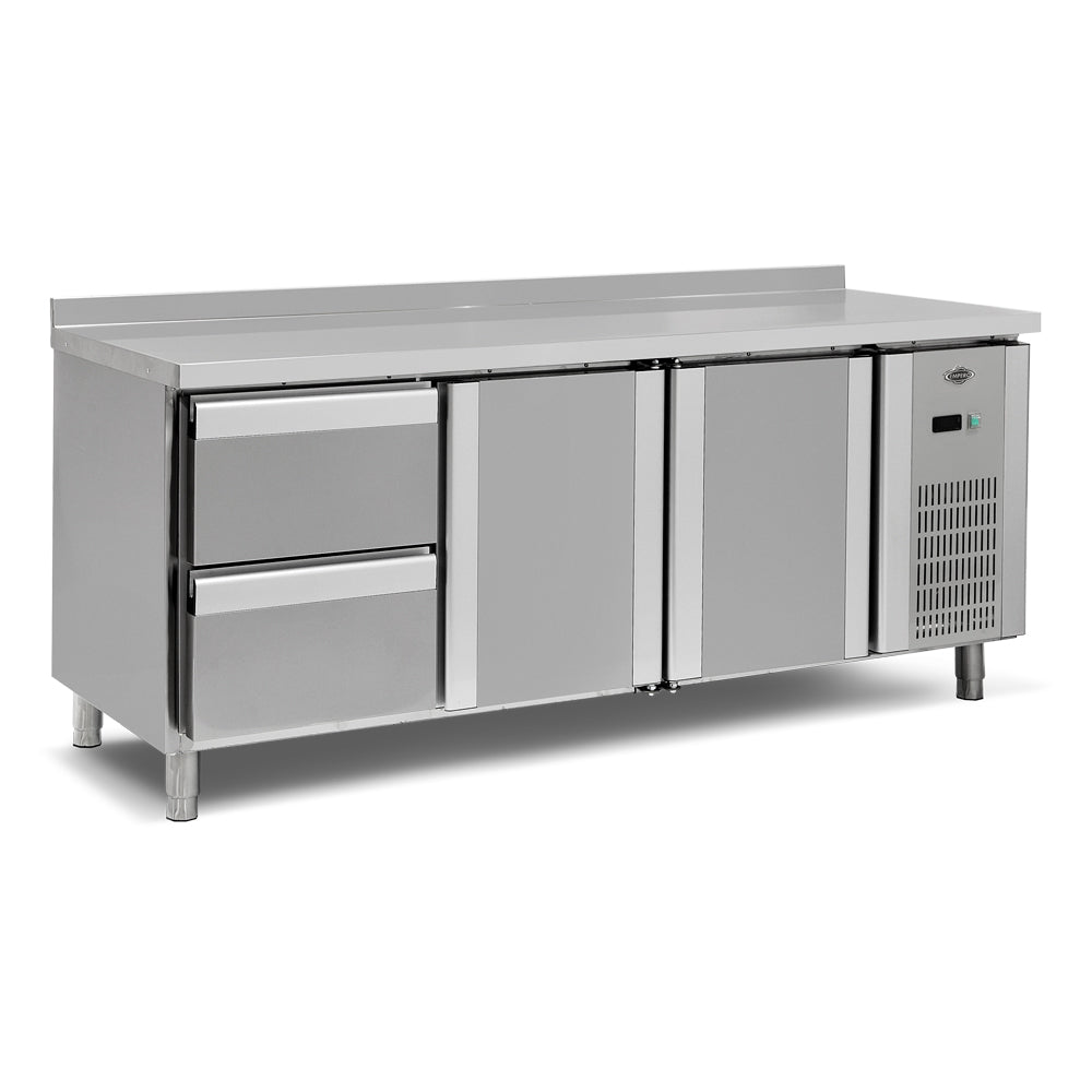 Counter -type refrigerator - 2 drawer+2 doors - 500 lt - impero