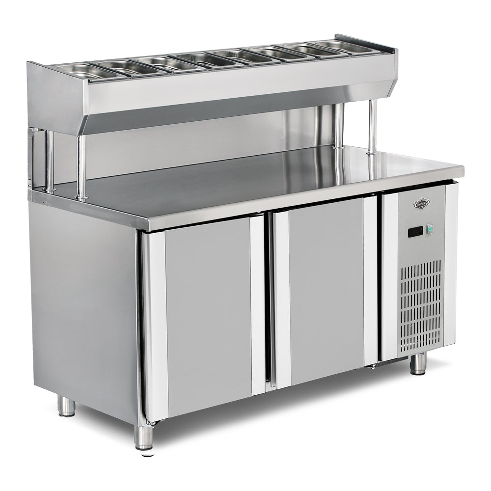 Pizza Salad Refrigerator - 2 Doors - 300 Lt - EMPERO