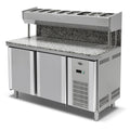 Granite Pizza and Salad Refrigerator - 2 Doors - 300 Lt - EMPERO