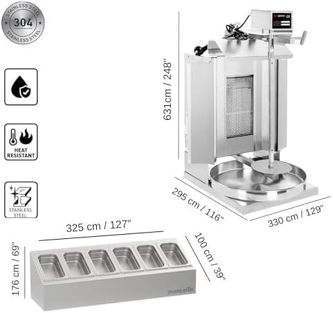 Stainless Steel Prep Table with Wheels - Commercial Kitchen Work Table with Backsplash and Under Shelf - Heavy Duty Commercial Work Station for Restaurant, Hotel (63x23x33 inches)