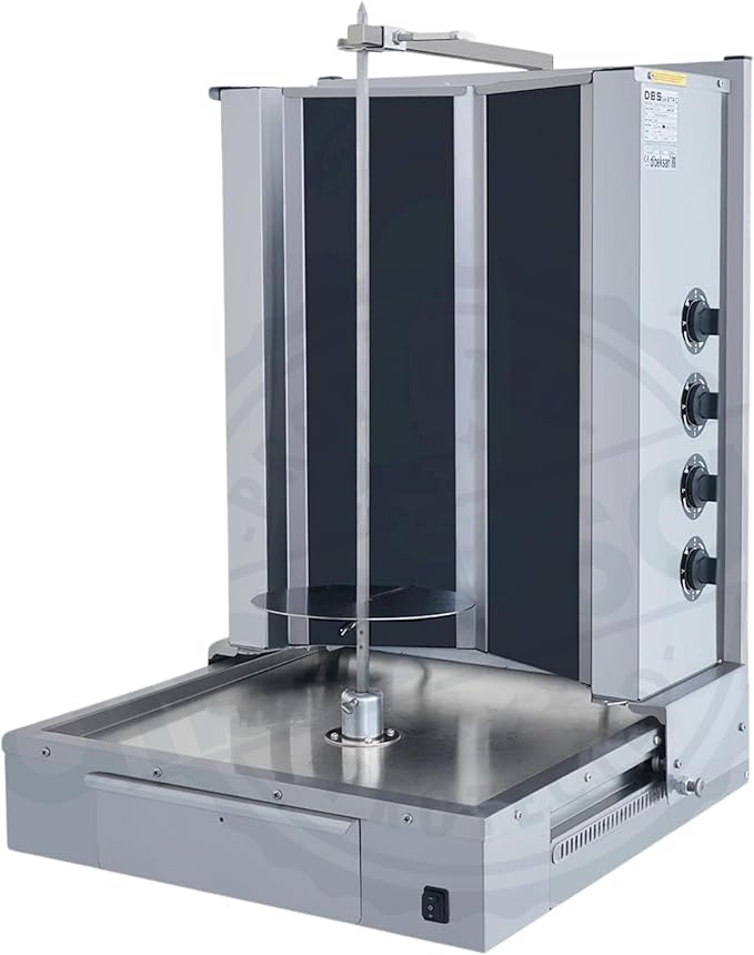Doner Kebab Machine Shawarma Resistance Electric Vertical Rotisserie Grill Cooker