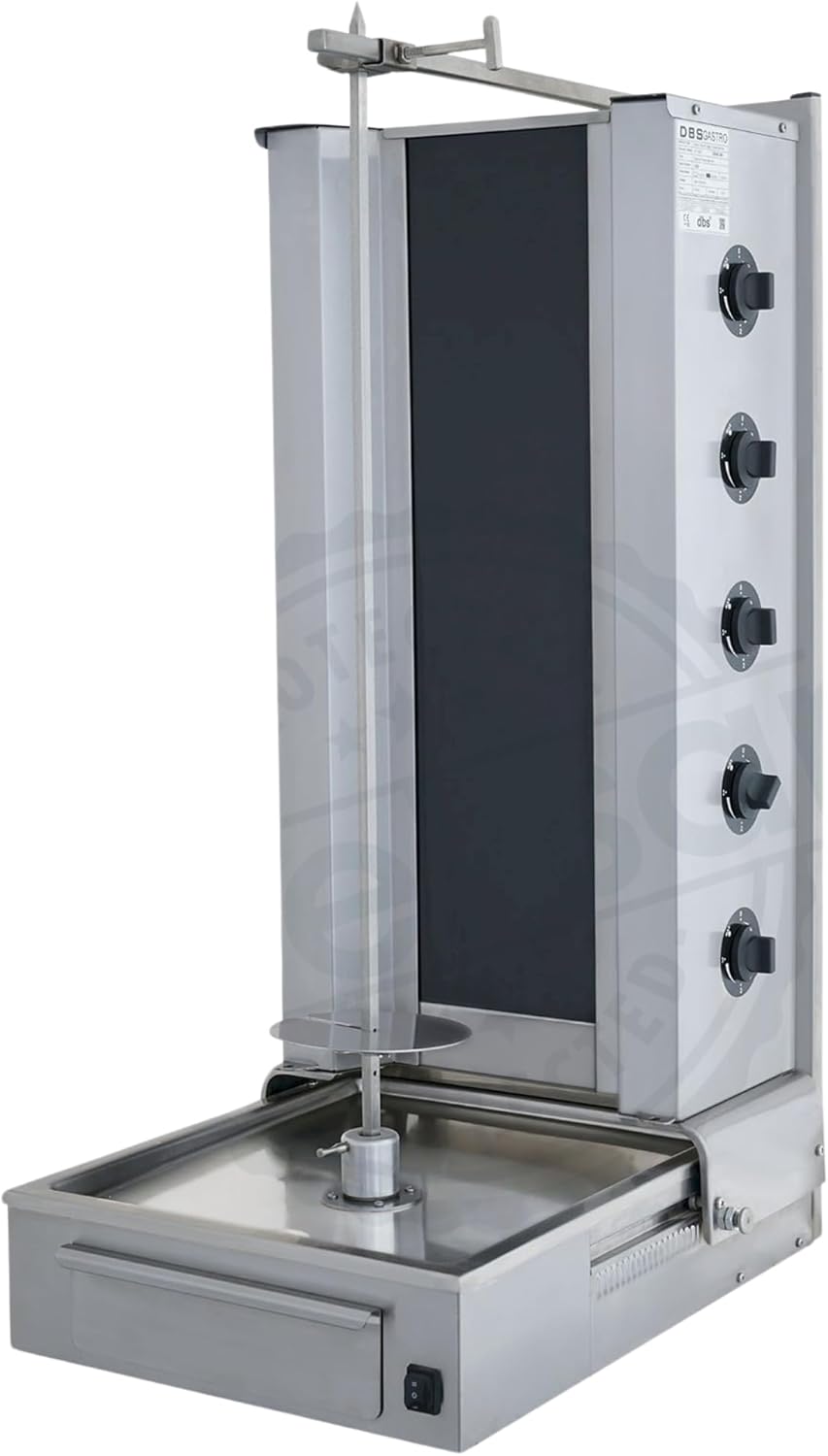 Doner Kebab Machine Shawarma Resistance Electric Vertical Rotisserie Grill Cooker