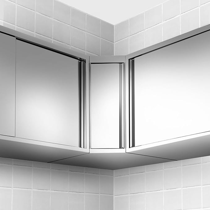Wall Cabinet with Glass Door for Commercial Kitchen (55.1x15.7x25.5 Inch)