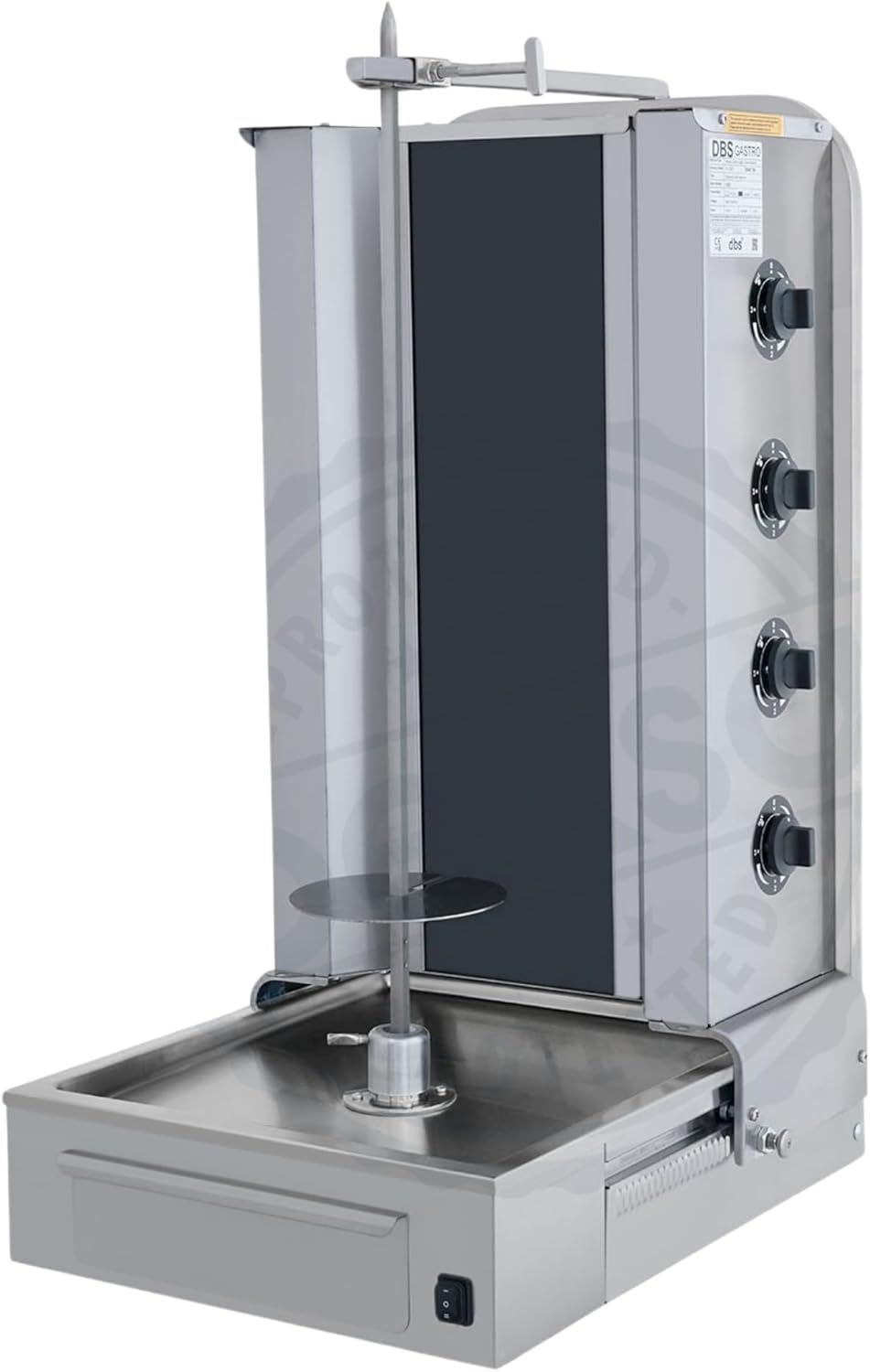 Doner Kebab Machine Shawarma Resistance Electric Vertical Rotisserie Grill Cooker