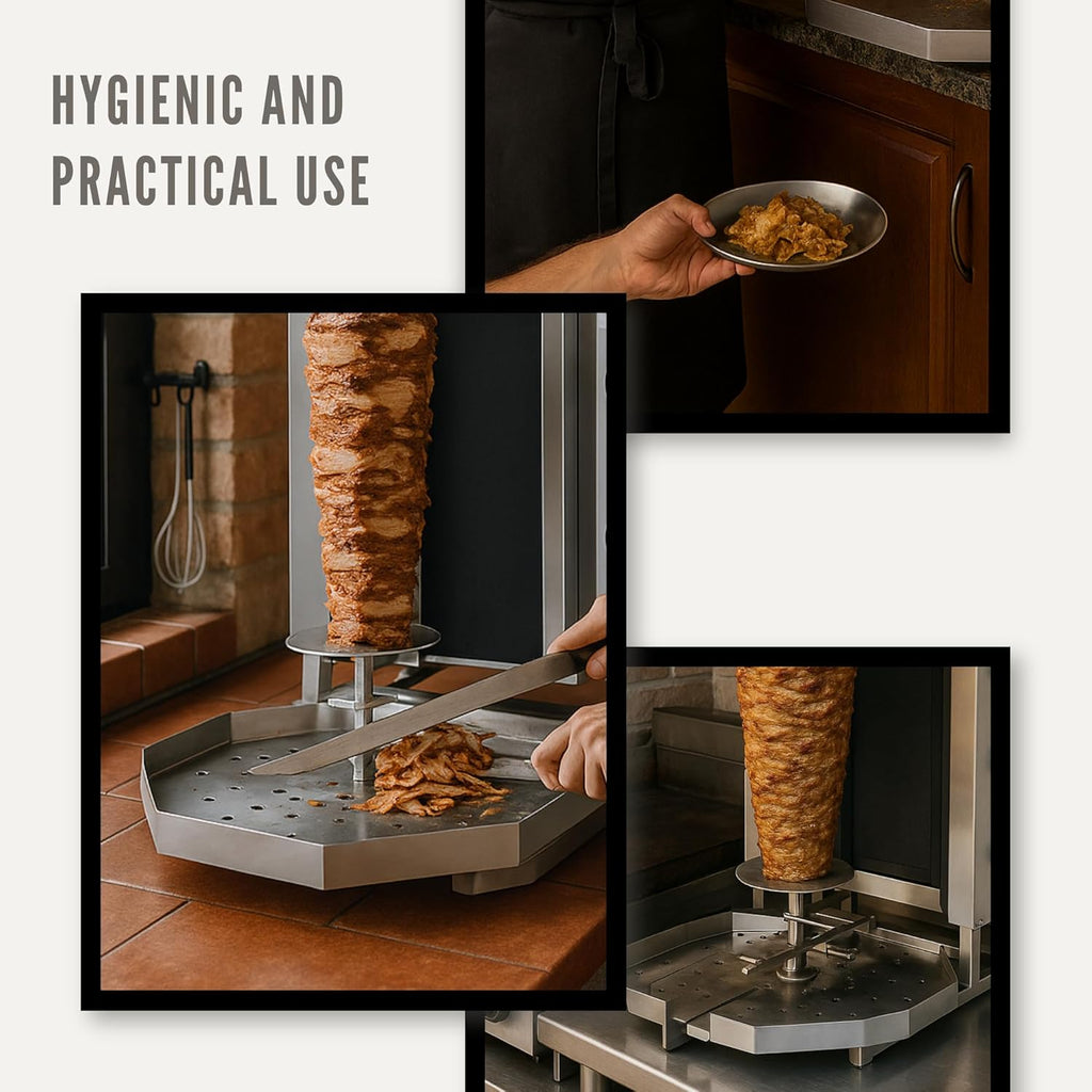 Doner Kebab Machine Shawarma Resistance Electric Vertical Rotisserie Grill Cooker