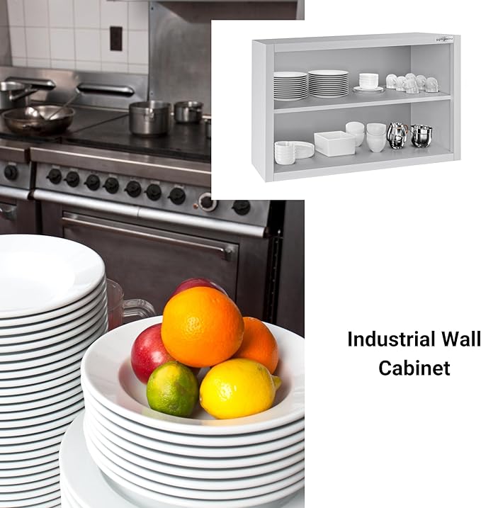 Commercial Kitchen Wall Cabinet for Restaurant and Hotel (39.3x15.7x39.3 Inch)