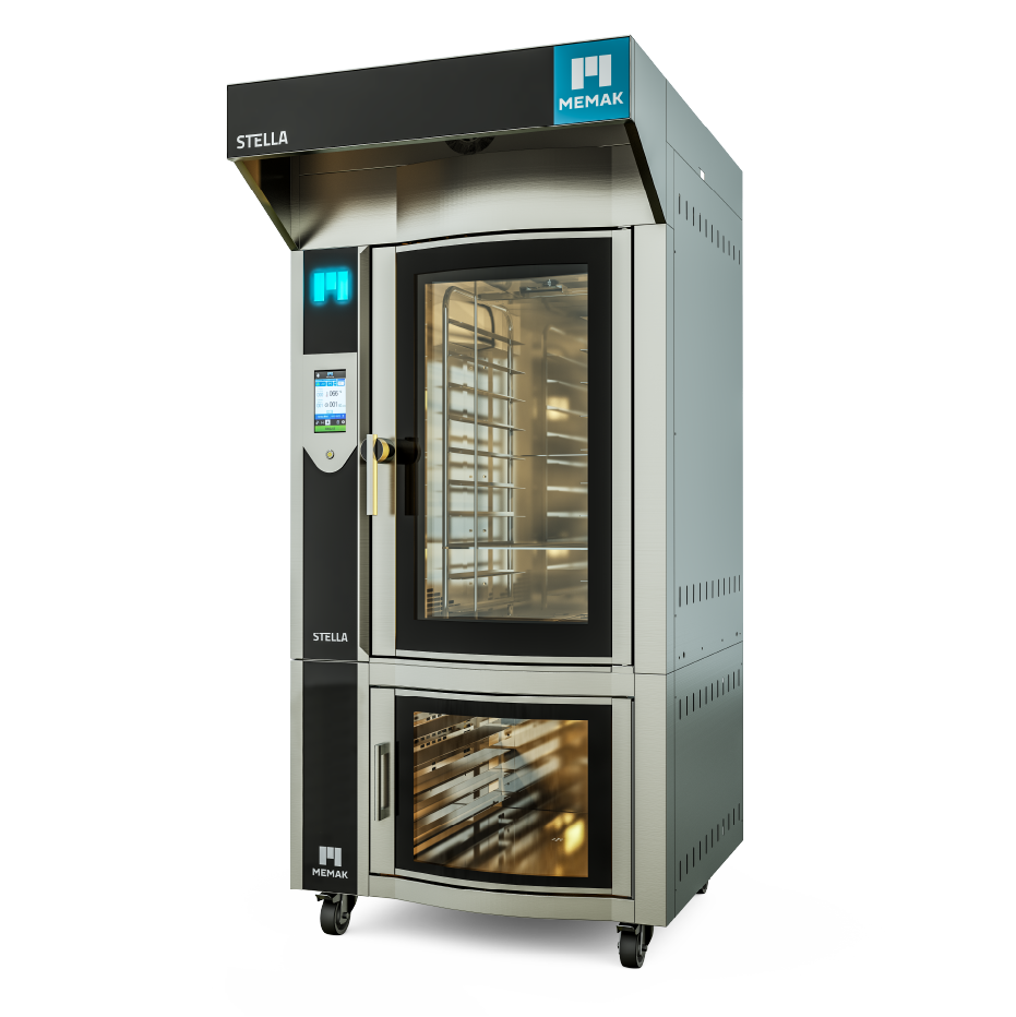 Rotary Gas Oven Hot Air Oven - Touch - 10x EN 60x40 - Memak