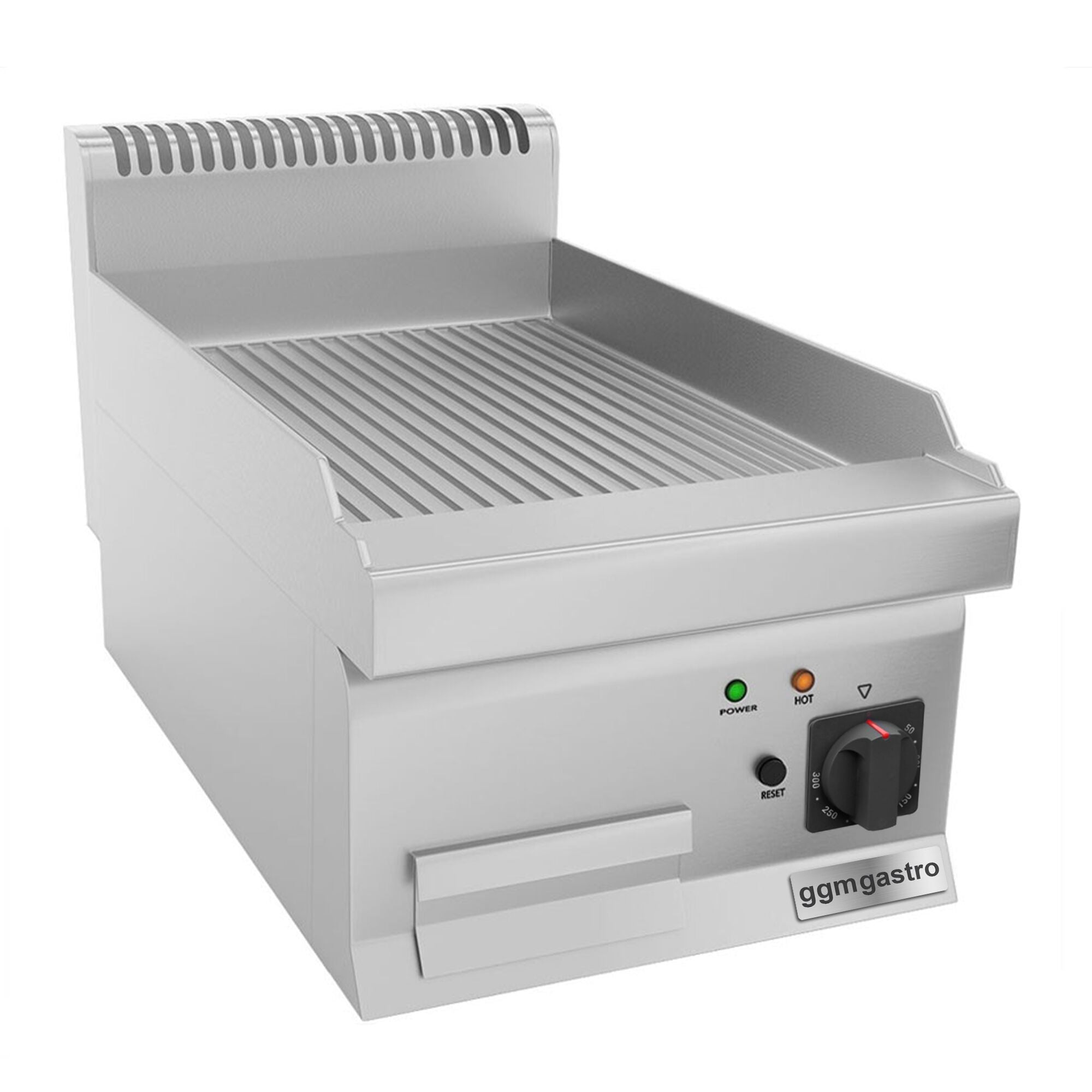 Electric Pleyt Grill - 3.6 kW - corrugated