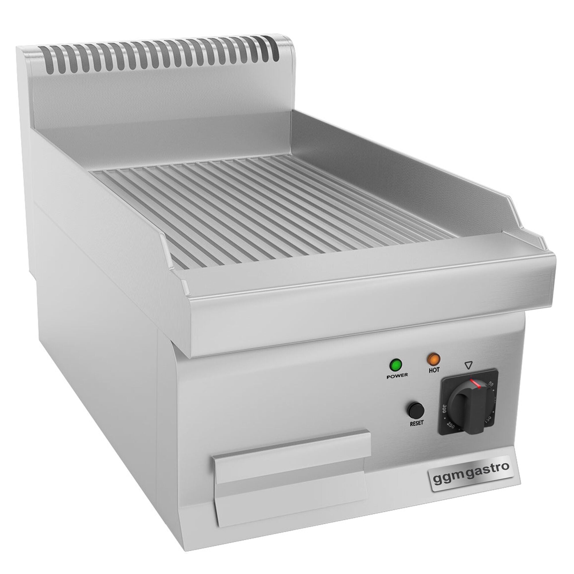 Electric Pleyt Grill - 4.5 kW - corrugated
