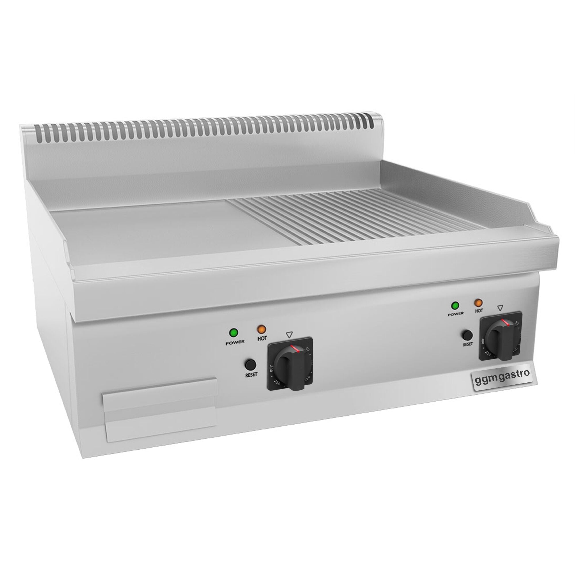 Electric Pleyt Grill - 7.1 kW - Smooth & corrugated
