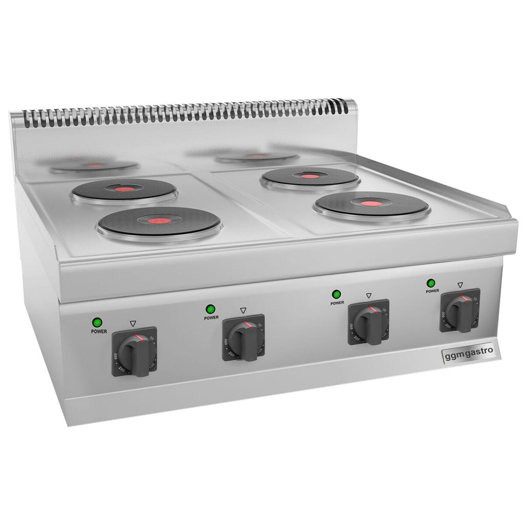 Electric Stove  - 8 kW - 4 round plays