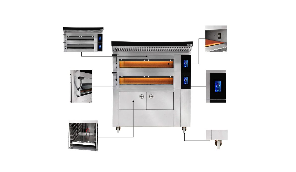 Patisserie Oven - 2 Cooking Hopper - 8x EN 600x400
