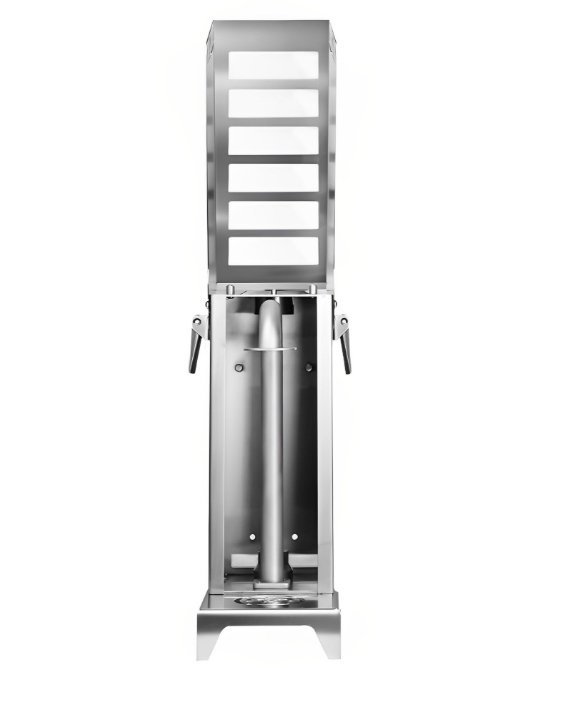 Portable frying oil filter for fryers of 20 liters and above- 80 liters/minutes