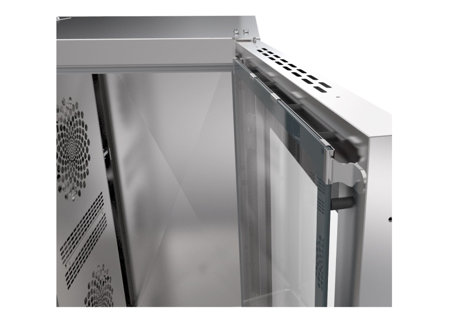Gasted Combi Furnace - Touch - 40x GN 1/1 - Washing System, Temperature Sensor, Boyler and Internal Shelf