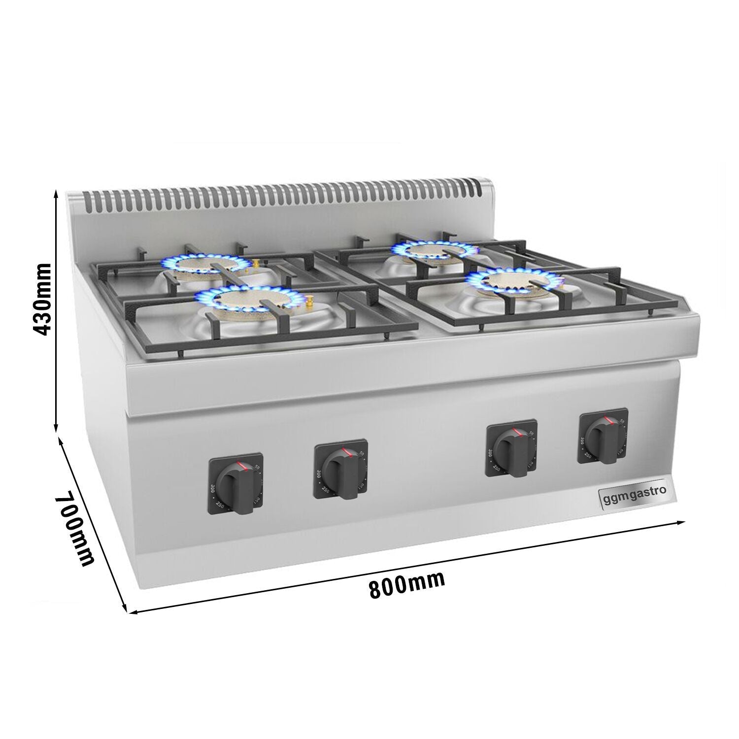 Gas Stove - 23 KW - 4 EYE
