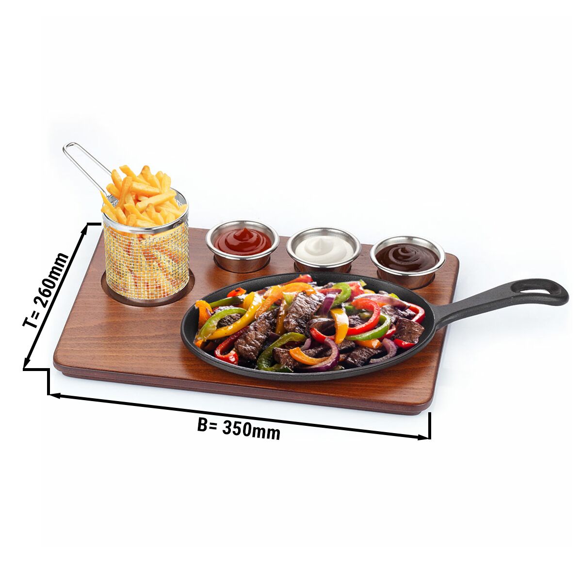 Fajita service set