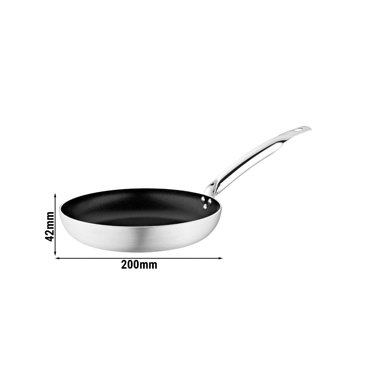 Aluminum Frying Pan - Ø 20 cm