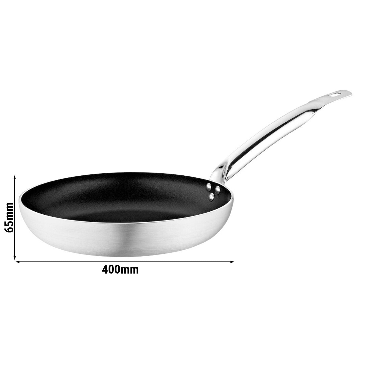 Aluminum Frying Pan - Ø 40 cm