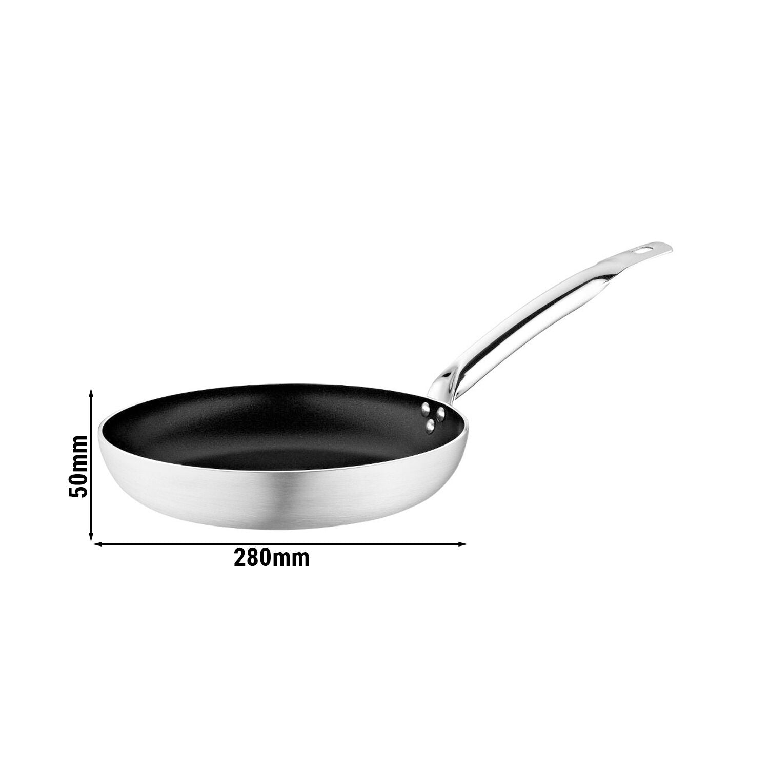 Aluminum Frying Pan - Ø 280mm