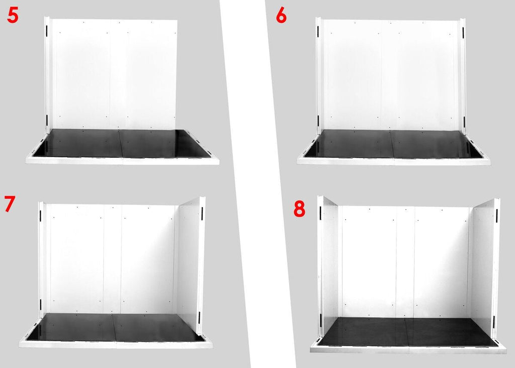 Deep Freezer Room - 1200x1200mm - 1,6m³ - Including Curtain