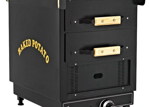 Baked Potato Oven 2 Drawer - 500 x 700 x 950 mm (Gassy)
