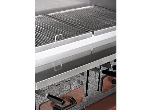 Wall Mounted Coal Grill - 1.6m